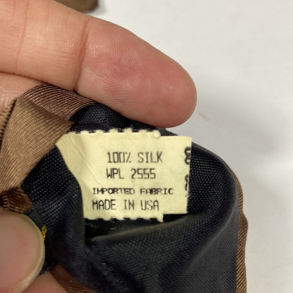 Vintage Fendi Silk Abstract Tie - Picture 7 of 9